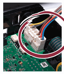 MultiPay interface cable connected to H3