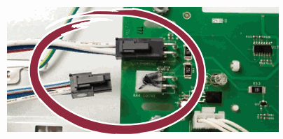 Maytag/Whirlpool COIN1 and COIN2 control-board connections