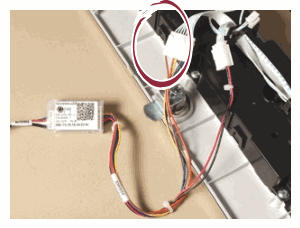 Encore dryer 8-pin communication connection