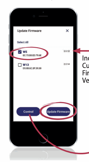 Greenwald Pay firmware version selection