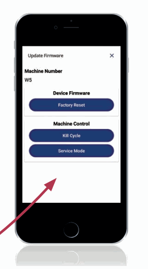 Greenwald Pay firmware and machine-control options