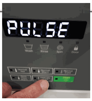 Alliance control confirming PULSE mode