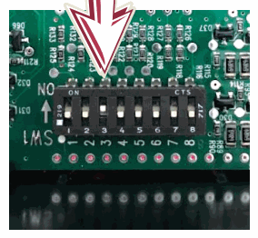 ACA DIP switch 3 in the On position; skip this step for Quantum Gold Pro machines
